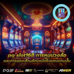 pg slot168 การหมุนวงล้อ และการออกสัญลักษณ์จริงของเกมนั้น
